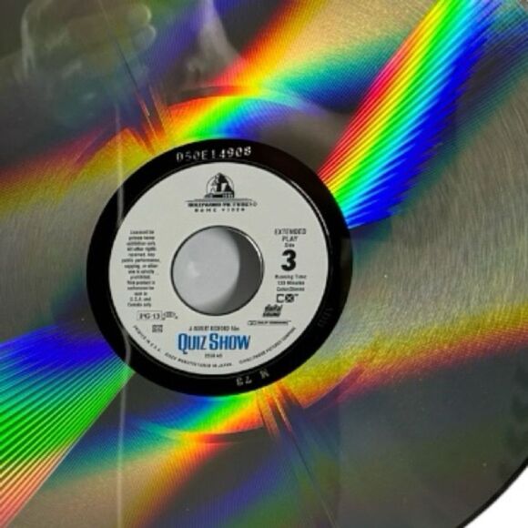 Quiz Show (1994) 2558 AS Laserdisc Robert Redford - Picture 5 of 5